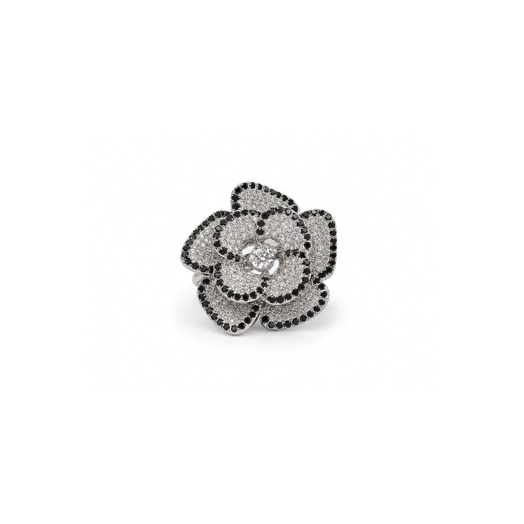 Diamonds Black Rose Yüzük