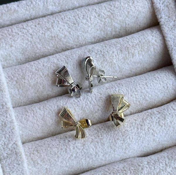 Mini Fiyonk Mini Çivi Küpe