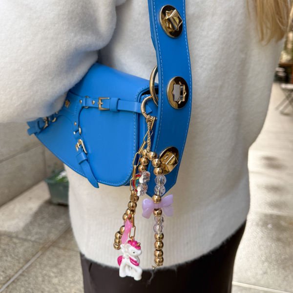 Pegasus Fiyonk Gökkuşağı Çanta Charm