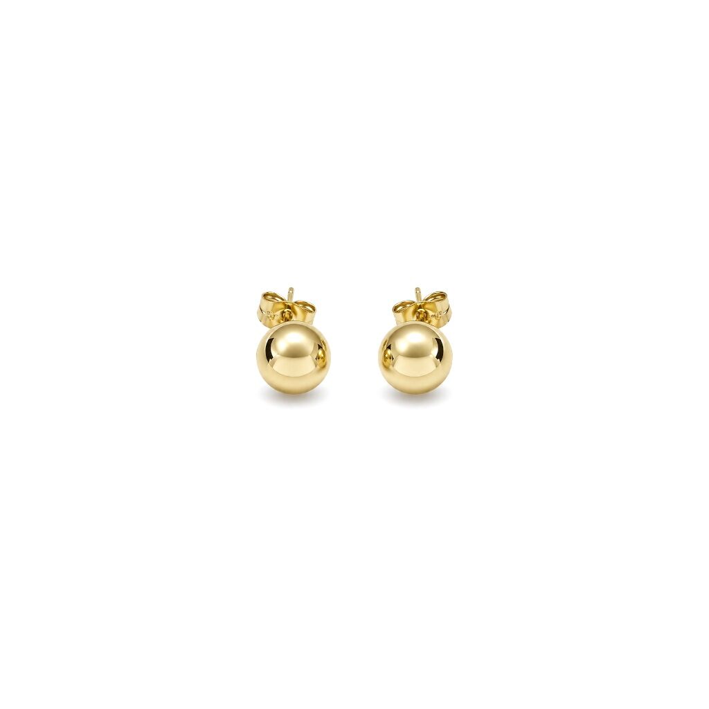 Xuping 14 Ayar Gold Topçuk Çelik Çivi Küpe