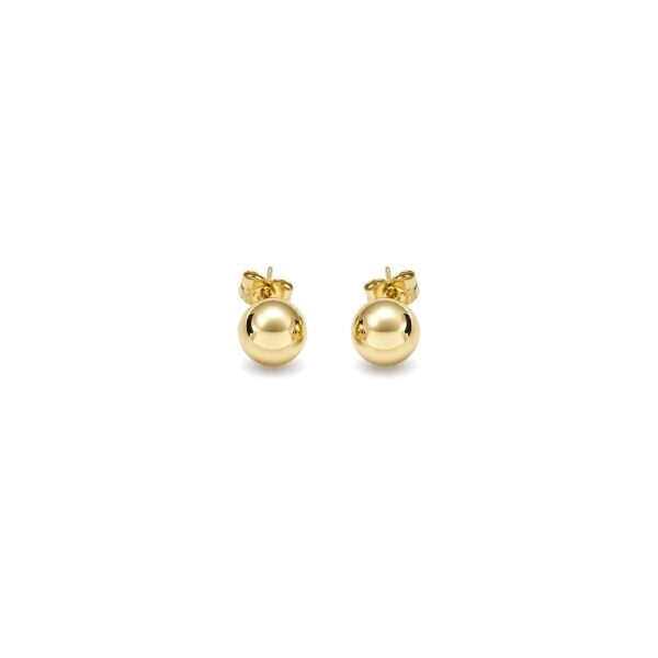 Xuping 14 Ayar Gold Topçuk Çelik Çivi Küpe