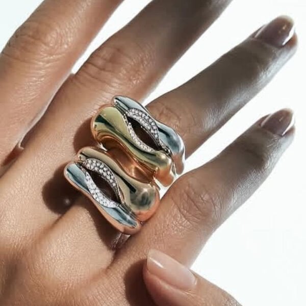 Dolces İkili Set Mix Yüzük