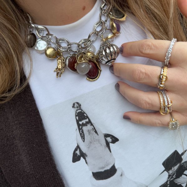 Zara Fil Charm Kolye