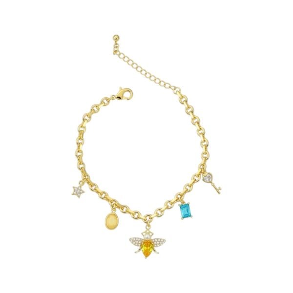 Queen Arı Charm Bileklik