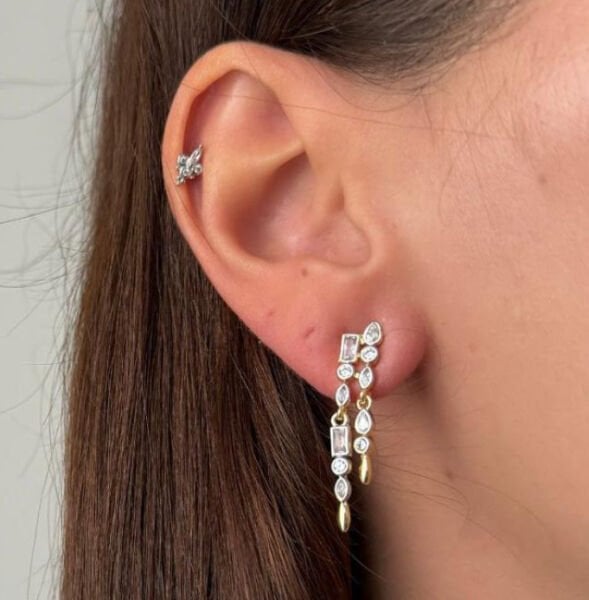 Lolly II Çivi Mix Küpe