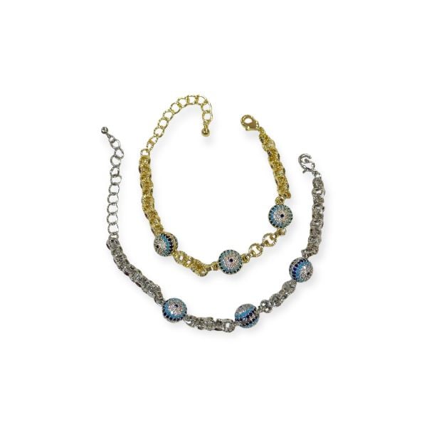 Diamonds Nazar Boncuklu Bileklik