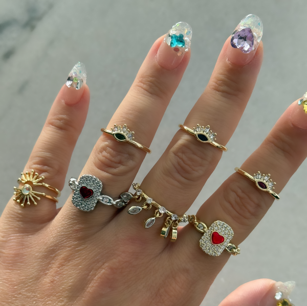 Güneş Serçe Parmak Yüzük