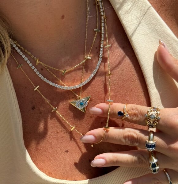 T Zincir Kolye 95 cm