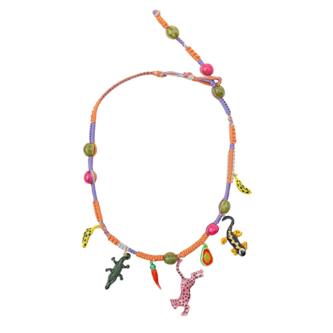 Zra Timsah Charm Kolye