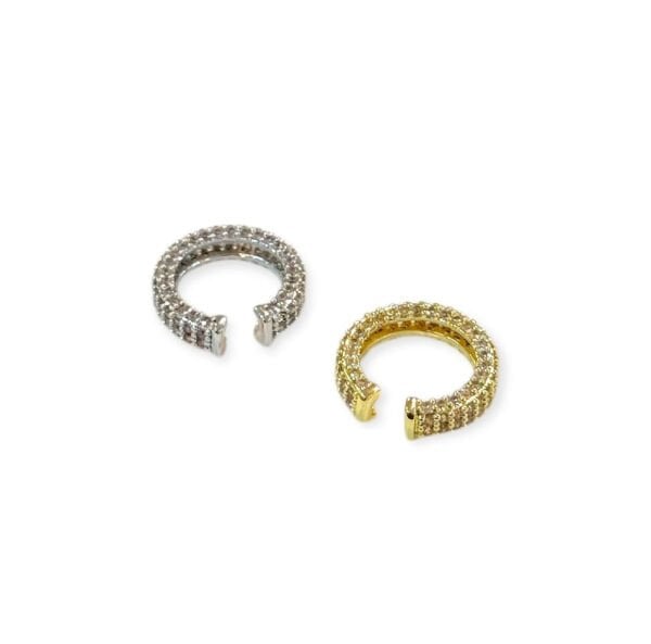 Full Taşlı Earcuff Kıkırdak Küpe