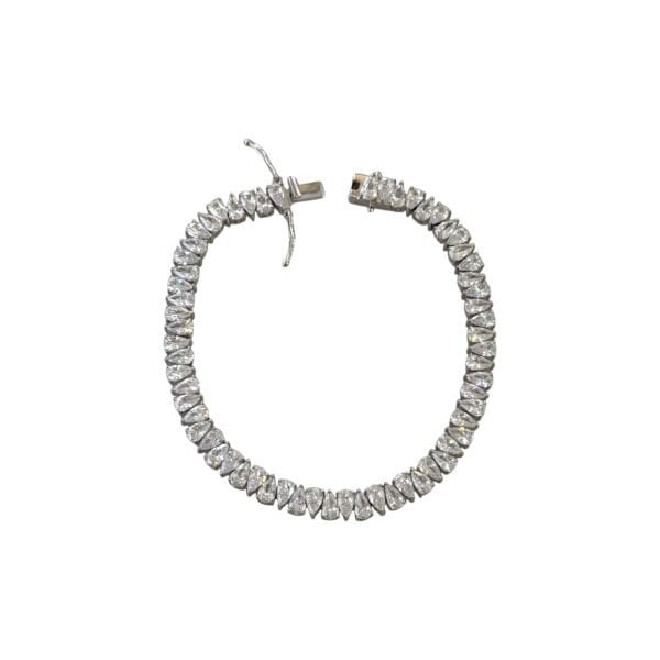 Duble Damla Taşlı Bileklik