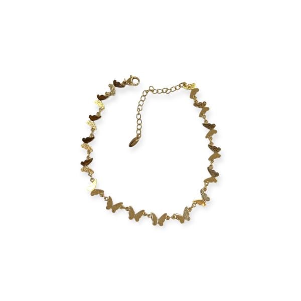 Kelebekler Çelik Halhal