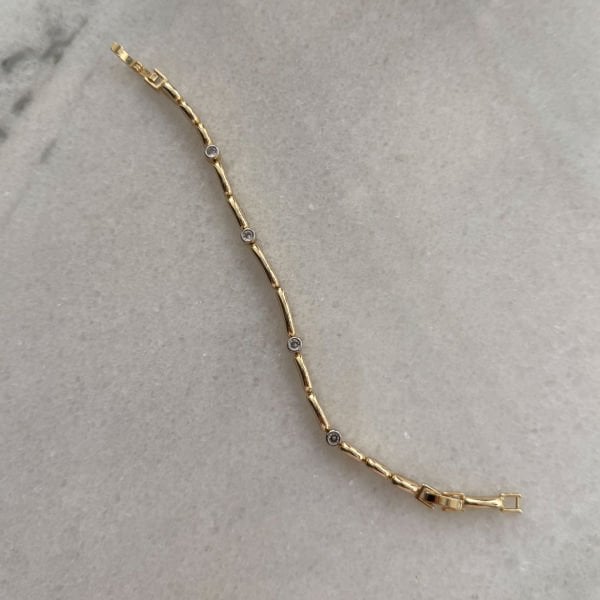 Ara Taşlı Mix Bileklik