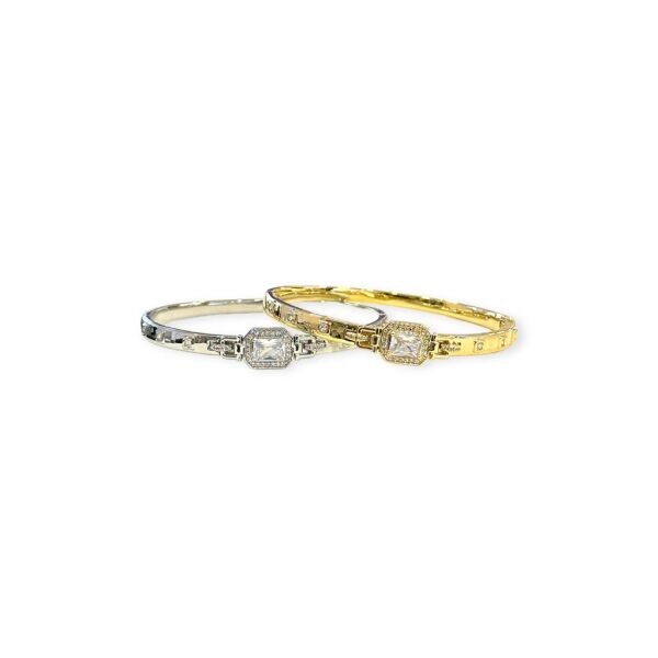 Diamonds Baquet Kelepçe Bilezik Gold - Altın rengi