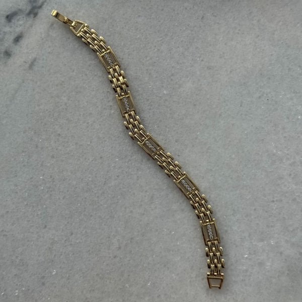 Xuping Künye 14 Ayar Çelik Bileklik