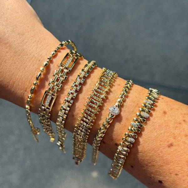 Xuping Künye 14 Ayar Çelik Bileklik