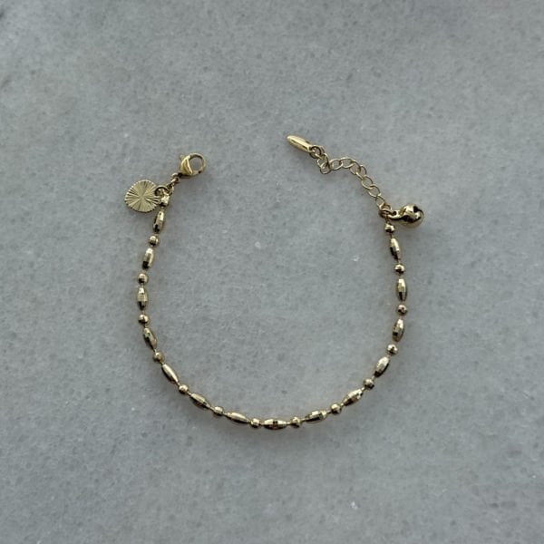 Xuping Parıltılı Zincir 14 Ayar Çelik Bileklik