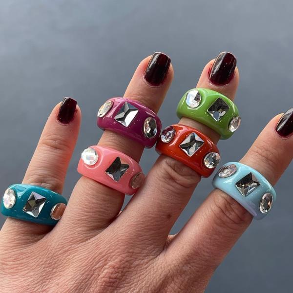 Shiny More Akrilik Yüzük