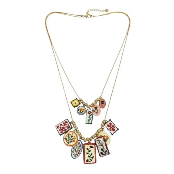 Zara Charm İkili Kolye Seti