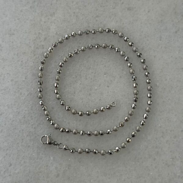 Xuping Silver Topçuk Mix Zincir Kolye 45 cm