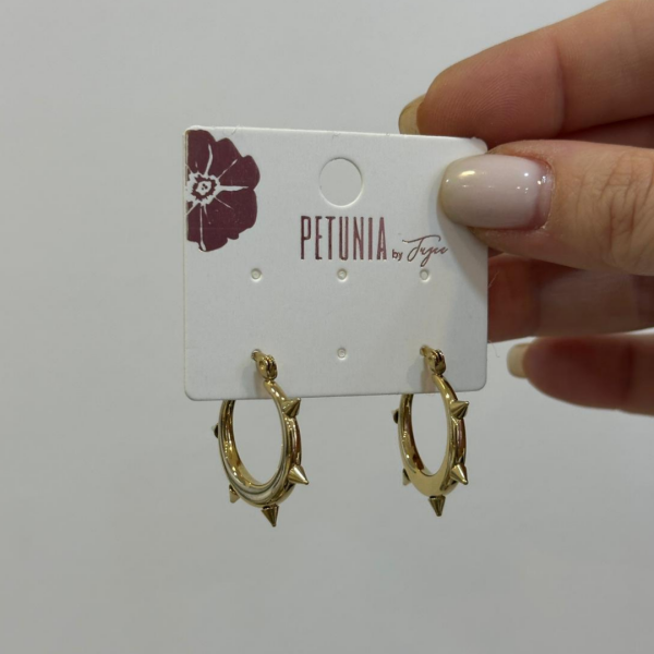 Zımba Halka Çelik Küpe