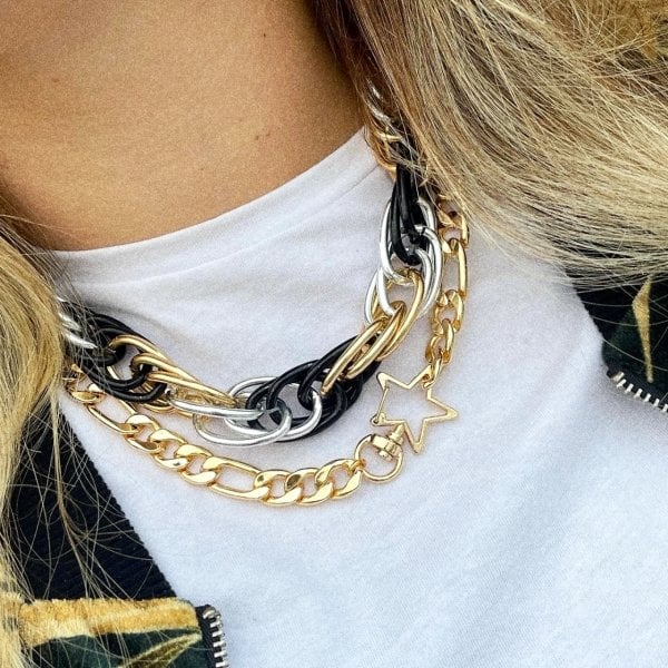 Zebrano Zincir Kolye