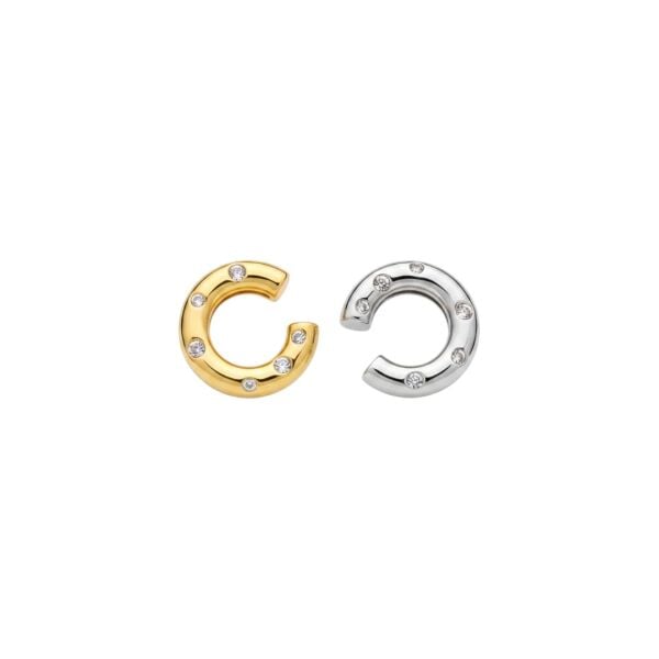 Fav Taşlı Earcuff Kıkırdak Küpe