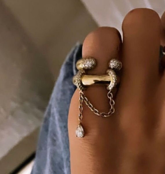 Bows Mix İkili Yüzük Set