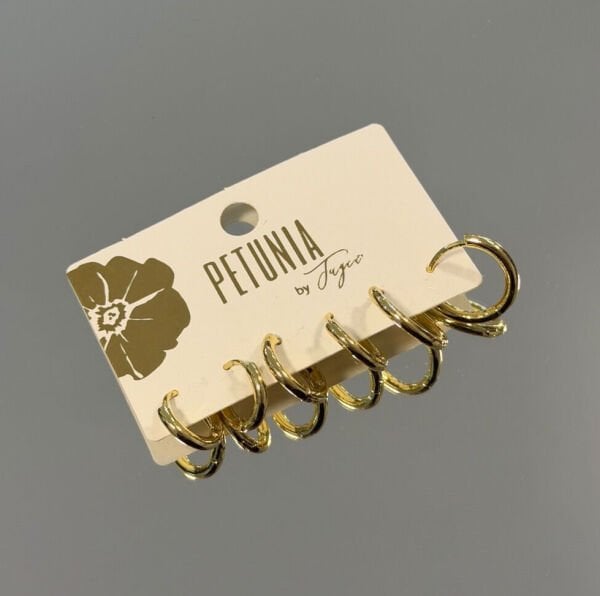 Basic Halka 6’lı Küpe Seti