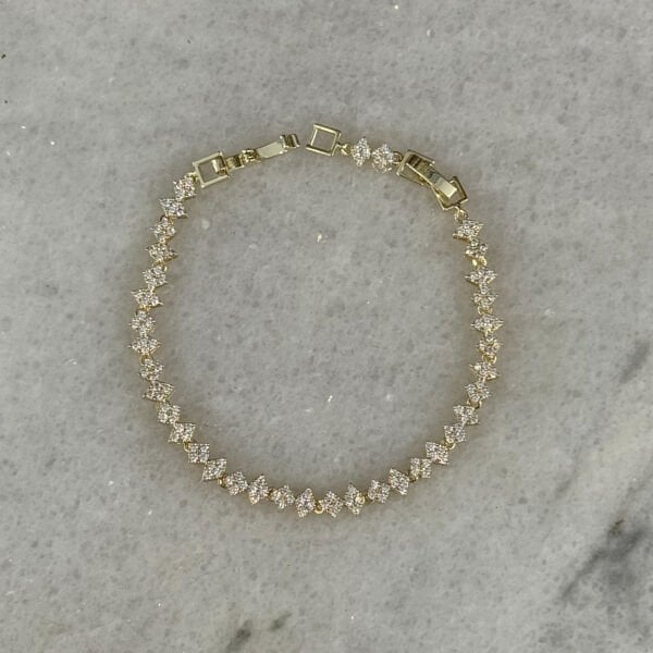 Oval Full Taşlı Bileklik