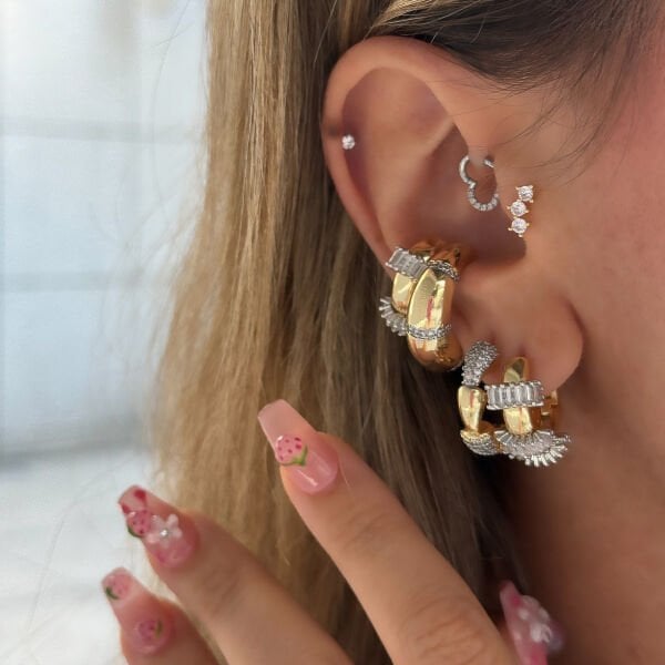 Soles Earcuff Kıkırdak Küpe