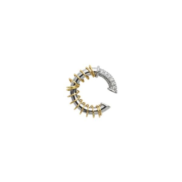 Bows Telli Mix Earcuff Kıkırdak Küpe