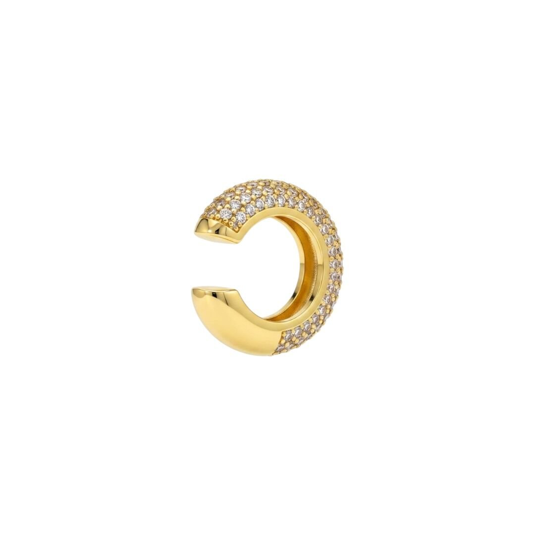 Full Taşlı Earcuff Kıkırdak Küpe