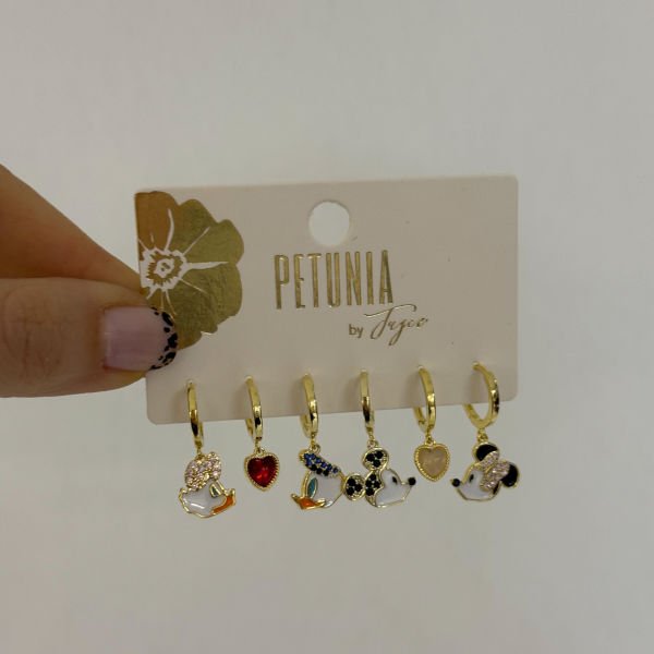 Disneys 6’lı Küpe Seti