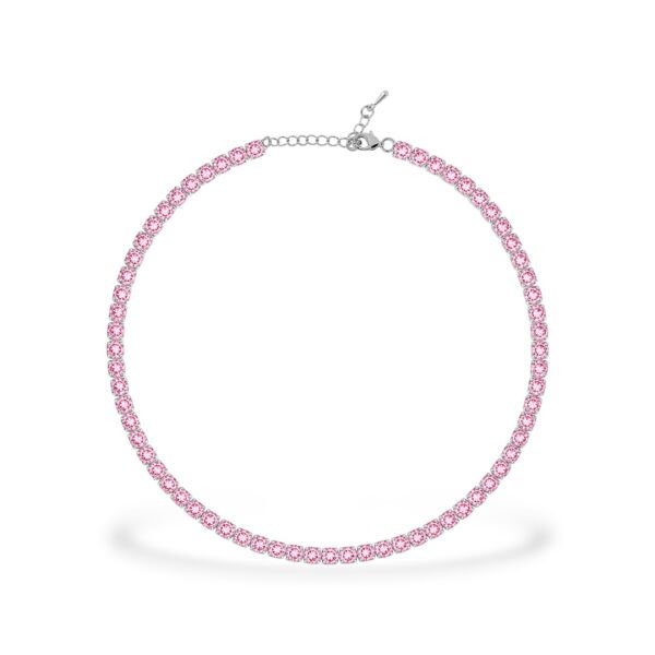 5mm Pembe U Dönmeyen Su Yolu  Kolye