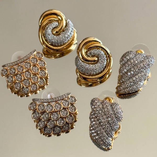 Ole Taşlı Mix Küpe