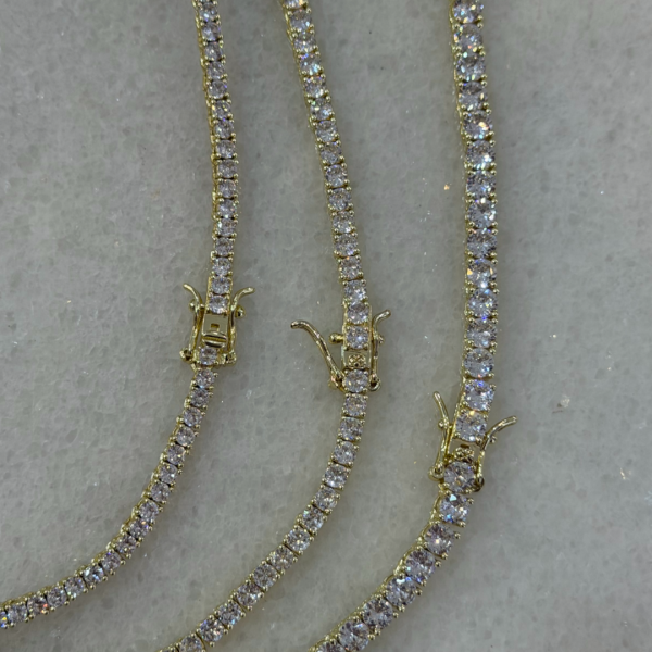 2 mm Dönmeyen 14k Altın Rengi Su Yolu Kolye 45 cm