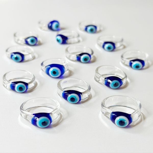 Cam Nazar Boncuk Yüzük