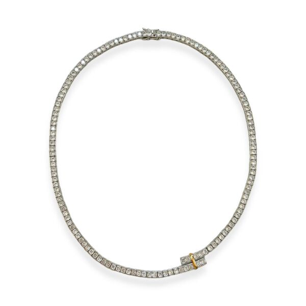 Tiff T Baget Taşlı Kolye