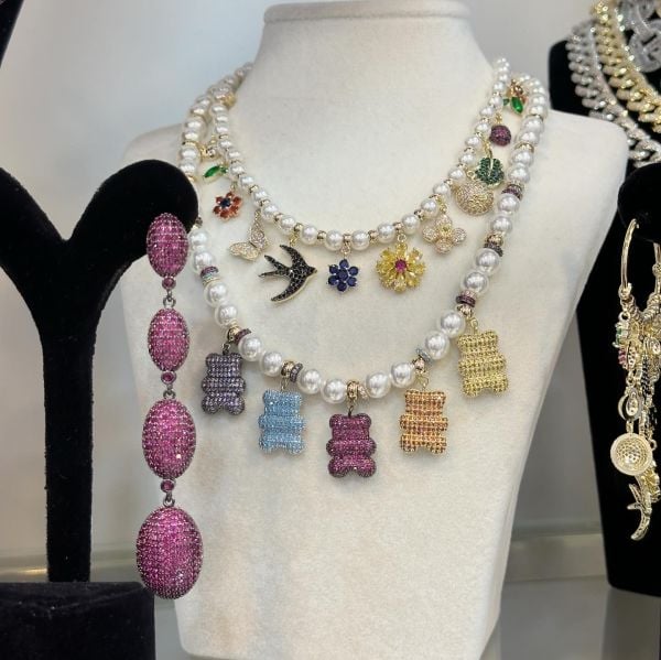 İthal Apmmnc Renkli Kolye