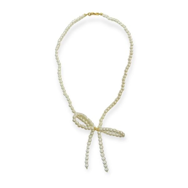 Fiyonklu İnci Handmade Kolye