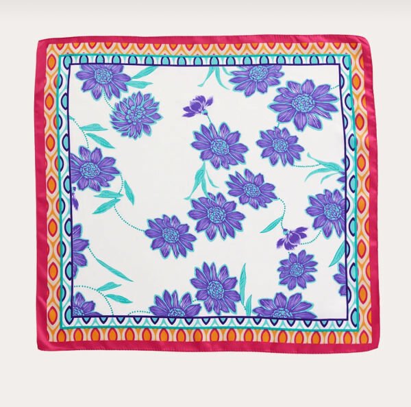 Çiçek Desenli Bandana