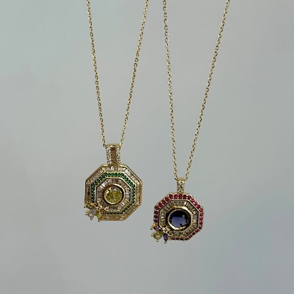 Arılı Kristal Kolye