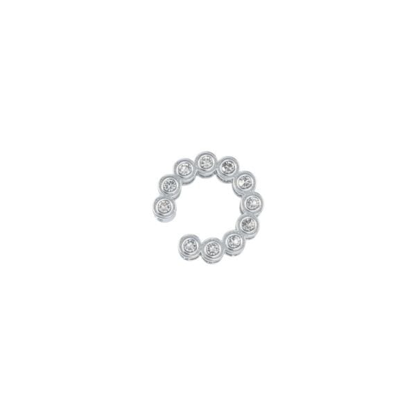 Taşlı Earcuff Kıkırdak Küpe