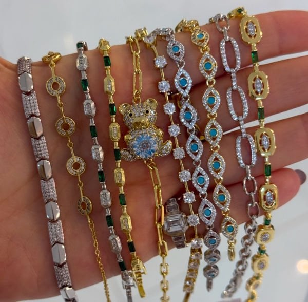 Xuping Silver Bella Çelik Bileklik