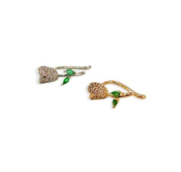 Lale Earcuff Kıkırdak Küpe