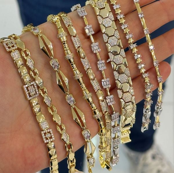 Xuping 14 Ayar Yulis Çelik Bileklik