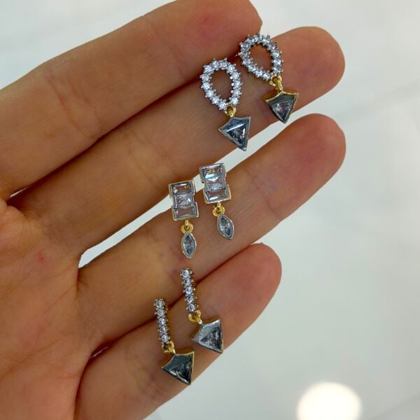 Fera Mini Çivi Mix Küpe