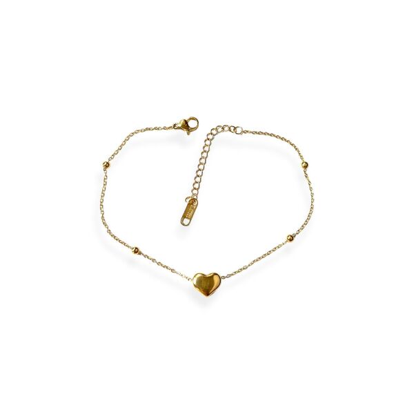 Kalp Toplu Çelik Halhal