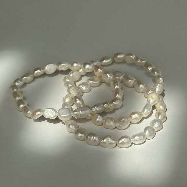 Doğal Tatlı Su İncisi Bileklik